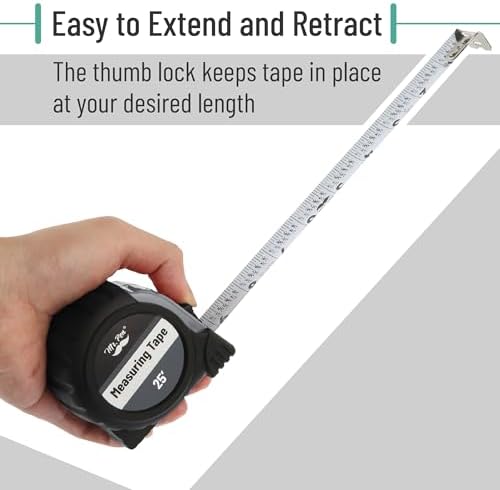 Mr. Pen- Retractable Tape Measure 25 ft, Easy Read - Image 5