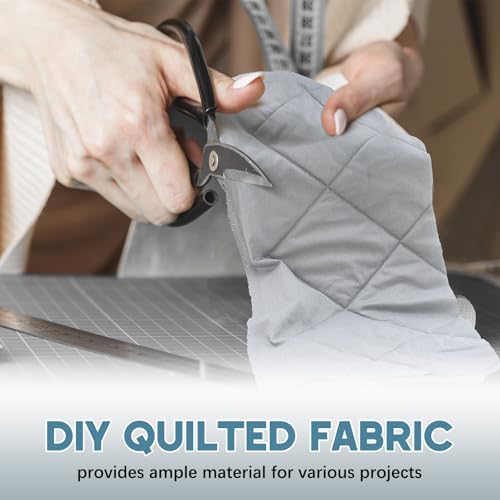 Treela 58" x 72" 2 Yard Heat Resistant Quilted Fabric Ironing - Image 5