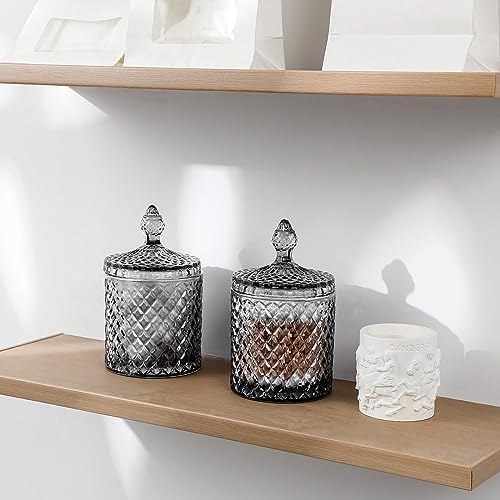 rejomiik Qtip Holder Apothecary Jars - Image 4