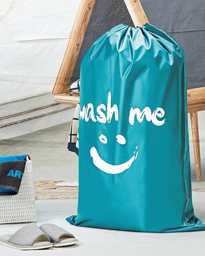 HOMEST 2 Pack XL Laundry Bag 28" x 40", Extra Large Dirty Clothes Organizer - Image 6