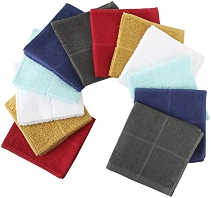 Glynniss Dish Rags for Washing Dishes, 100% Cotton Kitchen WashCloths - Image 2