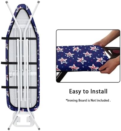 Flag Star Ironing Board Cover Protector Cover Home Decor Scorch Resistant Heat - Image 4