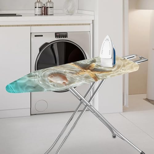 GLENLCWE Hawaiian Starfish Shell Ironing Board Cover, Elastic Iron Pad Covers - Image 2