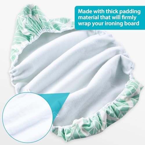Seiritex Wide Ironing Board Cover and Pad 18 x 49 inch Heat Reflective - Image 5