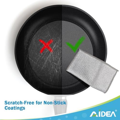 AIDEA Non Scratch Wire Dishcloth 24PK, Dish Cloths - Image 3