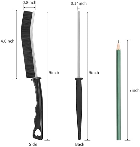 4TH Multi-Purpose Hard Bristle Crevice Cleaning Brush -Deep Cleaning Essential - Image 2