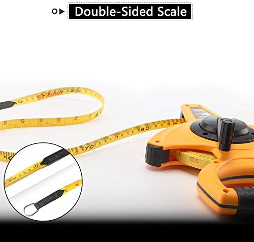 LAND 165FT/50M Heavy Duty Fiberglass Tape Measure - Image 3