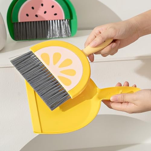 Mini Dustpan and Brush Set, Mini Household Lightweight Small Broom and Dustpan - Image 6