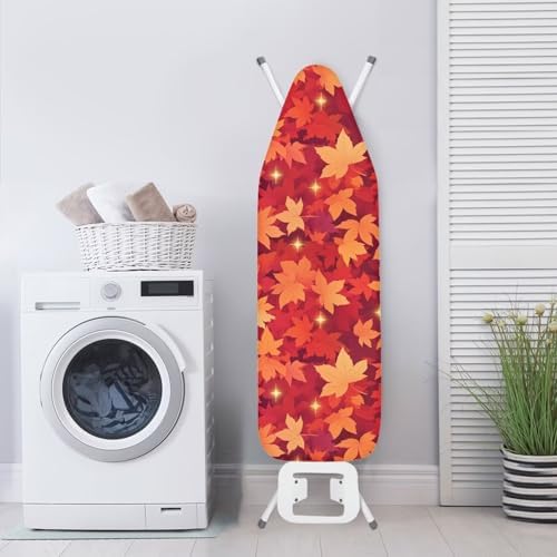 Thanksgiving Ironing Board Cover and Pad Maple Leaf Print Stain Resistant - Image 3