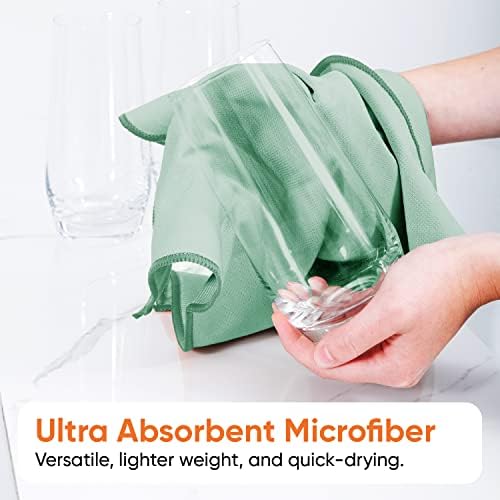 Superio Microfiber Glass Cleaning Cloth, Mirror & Window Miracle Cloth Lint & - Image 5
