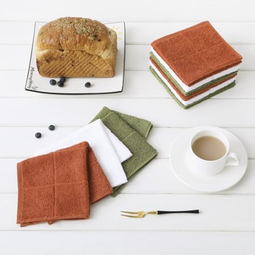 Glynniss Dishcloths Kitchen Highly Absorbent Dish Rags 100% Cotton Dish Cloths - Image 2