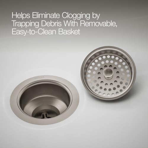 KOHLER K-8801-VS Duostrainer Sink Strainer - Image 7