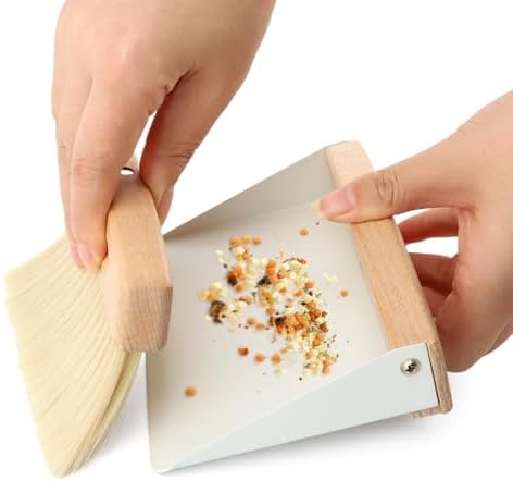 Mini Dustpan and Brush Set, Stable Dust Pans - Image 2