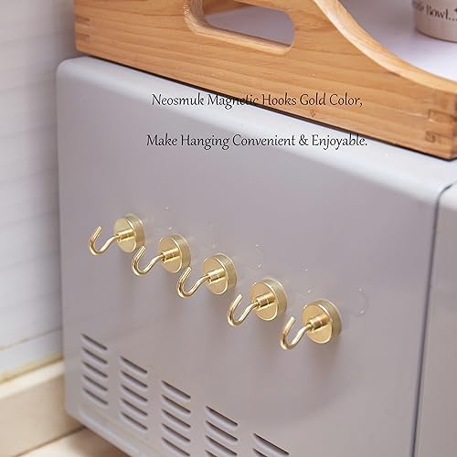 Neosmuk Magnetic Hooks for Cruise Cabins, 40lb Heavy Duty, 4 Pack - Image 6