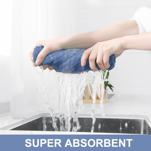 Homaxy Large Premium Cotton Kitchen Towels 16"x 28", 12 Pack - Image 3