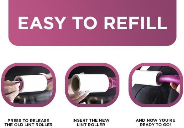Lint Rollers for Pet Hair Extra Sticky | Protective Covers | Mega 600 Sheets - Image 6