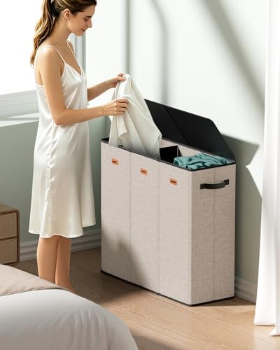 185L Laundry Hamper 3 Section - Image 2
