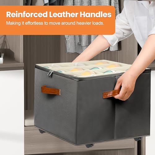 Foyego Shoe Organizer for Closet, Shoe Storage - Image 5