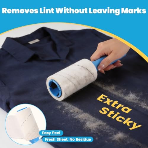 260 Sheets Extra Sticky Lint Roller - Image 3