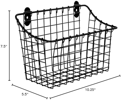 Vintage Living® Cabinet & Wall Mount Basket - Image 3