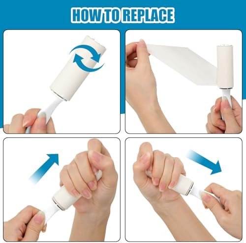 Hushee 100 Pack Mini Lint Rollers - Image 4