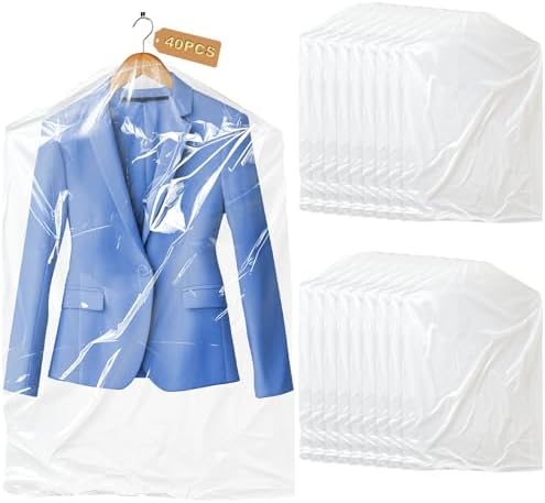 Gretchin 40 Pack Garment Bags by Unknown
