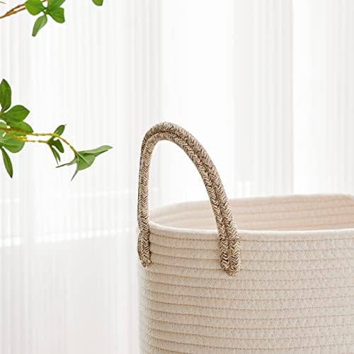 VIPOSCO 30L Small Woven Laundry Basket Hamper - Image 3