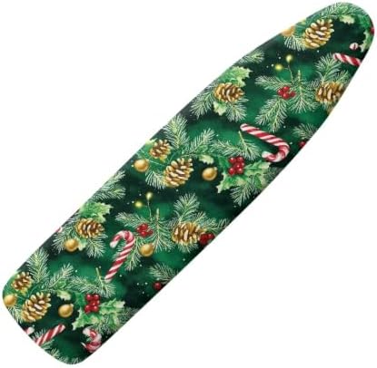 Flashideas Green Christmas Tree Ironing Board Cover and Pad 15x54 Inch Standard by Flashideas