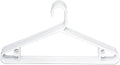 Clorox White Plastic Clothes Hangers – 10 Pack | Ideal by Clorox