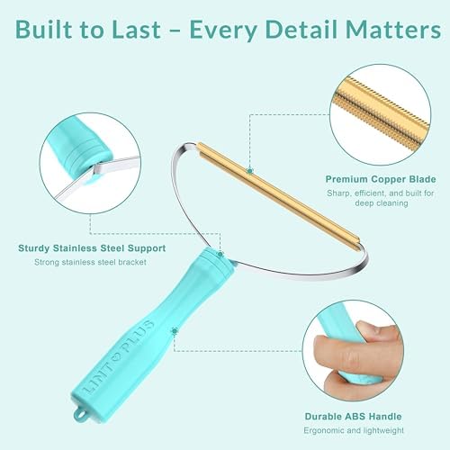 LINTPLUS Pet Hair Remover Carpet x2 & Lint Root Cleaner Pro Pet Hair Remover by - Image 4