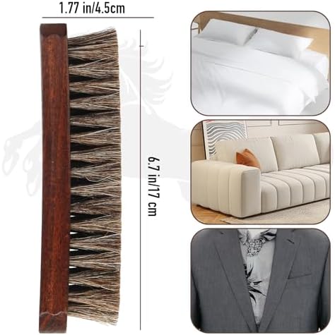100% Horsehair Brush Professional Premium Horsehair Shoe Brush Dauber - Image 6