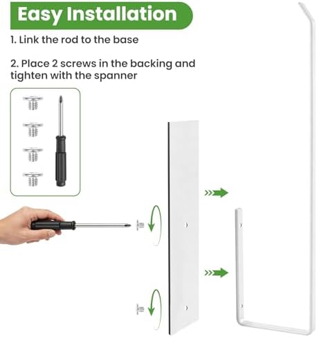Magnetic Paper Towel Holder for Fridge, Toilet Paper Roll Holder Magnetic Paper - Image 6