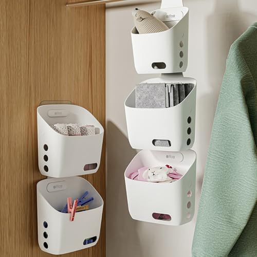 LeleCAT Plastic Hanging Basket Kitchen Storage organizer, Basket - Image 5
