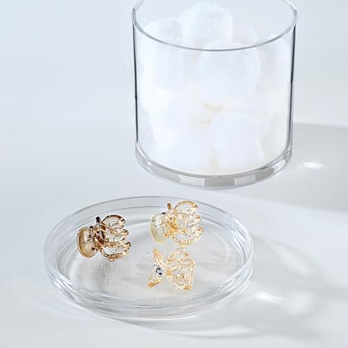 SheeChung 2 Pack 10oz Stackable Qtip Holder - Image 4