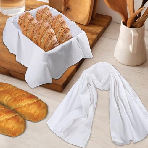Urban Villa Flour Sack Kitchen Towels Extra Large Premium White DishTowels 100% - Image 4