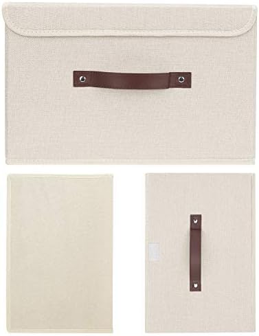 TYEERS Collapsible Storage Boxes, Washable Fabric Storage Bins - Image 7