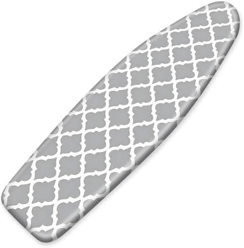 Floral Ironing Board Cover, Standard Size Cotton Iron Board Covers by BVBOX