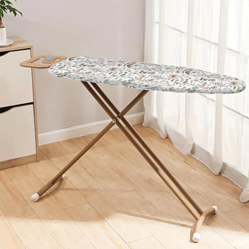 Modern Pink White Green Rustic Wildflower 15"x54" Ironing Board Cover - Image 4