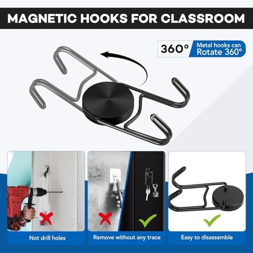 LOVIMAG Magnetic Hooks for Cruise Cabins Essentials 2026 Door Magnets 80LBS - Image 2
