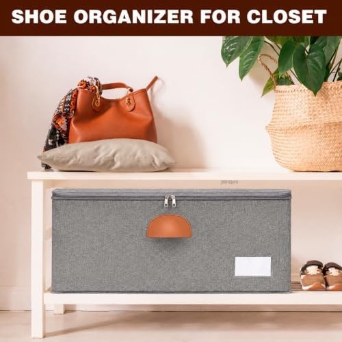 2 Pack Shoe Organizer for Closet - Image 6