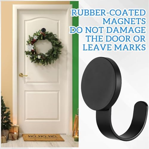 2 Pack Magnetic Wreath Hanger, Heavy Duty Magnets - Image 5