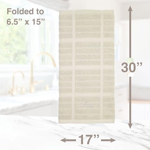 All-Clad Solid Kitchen Towel: Highly Absorbent, Super Soft Long Lasting - Image 3