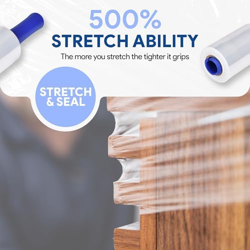 nternational Plastics Co. 6 Pack of 5'' Stretch Wrap - Image 5