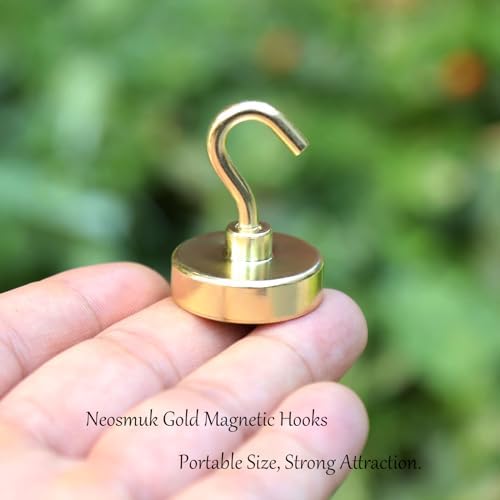 Neosmuk Magnetic Hooks for Cruise Cabins, 85lb Heavy Duty, 4 Pack - Image 2