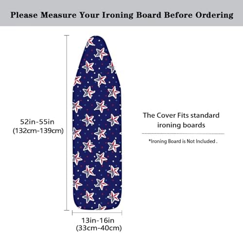 Flag Star Ironing Board Cover Protector Cover Home Decor Scorch Resistant Heat - Image 5