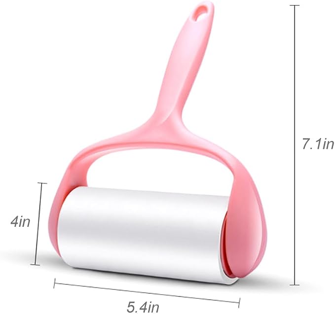 Lint Roller, Pet Hair Roller, 4 Refills Hair Remover Kit, Lint Brush - Image 7