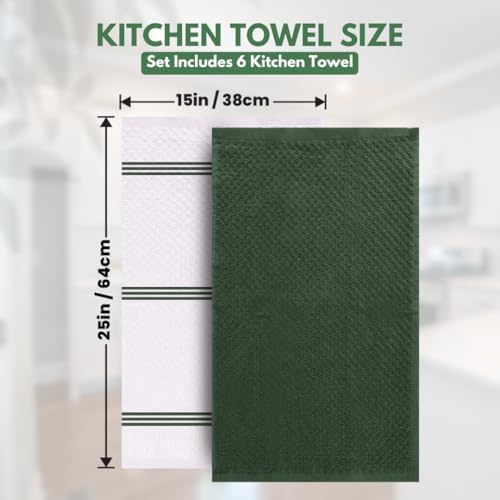 Infinitee Xclusives 100% Cotton Kitchen Towels - Image 4