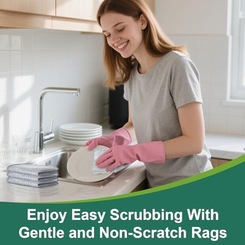 Non Scratch Wire Dishcloth, 40 Pack - Image 3