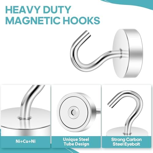 Neosmuk Magnetic Hooks Steel Tube Design - Image 5