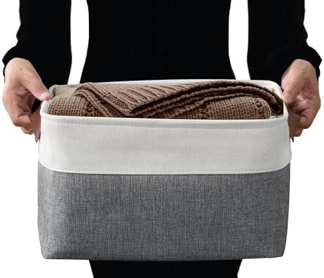 DECOMOMO Storage Bins, Large Fabric Storage Baskets - Image 4